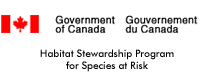 The Government of Canada  Habitat Stewardship Program for Species at Risk