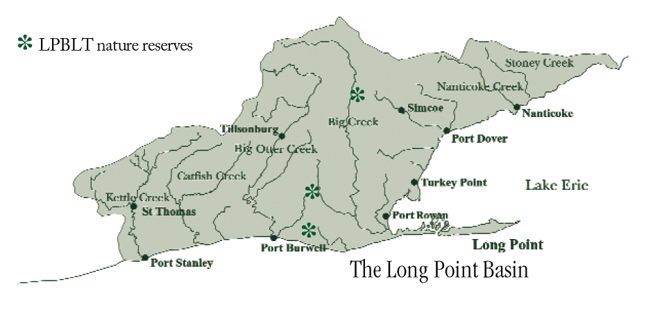 LPBLT Nature Reserves map